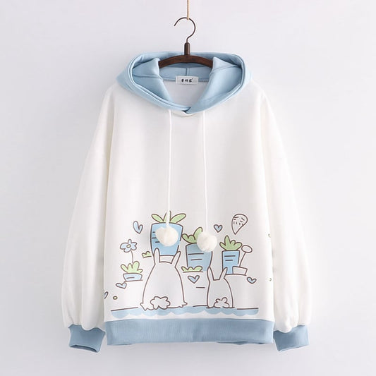 Thick Velvet Sweater for Junior High Students